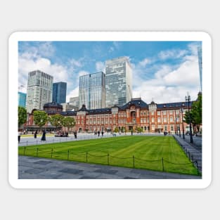 Marunouchi Station Building in Tokyo Sticker